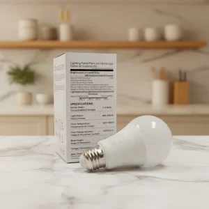 ETL FCC Dimmable A19 LED Bulb 7W 8W 9W AC120V Flicker-Free E26 Lamp for Hotel Retail Store Indoor Lighting
