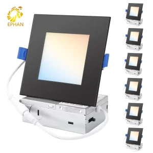 ETL square LED Panel Light Led Ceiling Light Downlights for Indoor Lighting Dim Round Led Disk Ceiling Lamp Etl for Us Canada