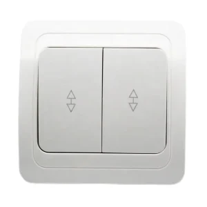 EU 10A 250V Electric Wall Light Switch 1 Gang 2 Way