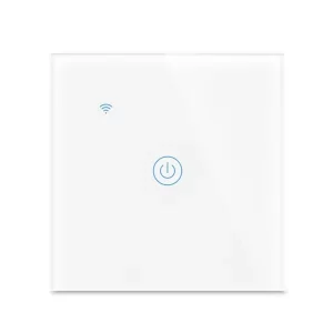 EU Standard 1CH WiFi Smart Touch Wall Light Switch 1 Gang
