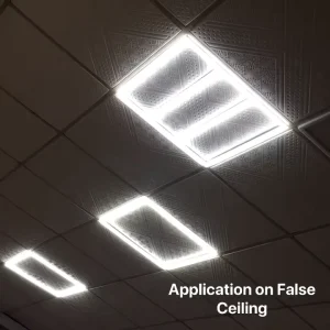 EU Standard Modern High Brightness 64W LED Grille Lamp Panel Light Ceiling Light with Aluminum Frame 5 Year Warranty