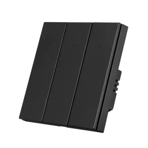EU Standard Smart WiFi Wall Switch Panel 1 2 3 Gang Voice Control Button Switch