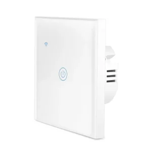 EU UK 1 Gang Smart Touch Wall Switch Panel