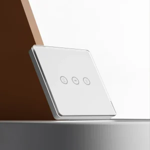 EU UK Standard Voice-Controlled Smart Home Light Controller 2 Gang WiFi Switch