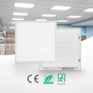 Easy Installation Anti Glare Slim Led Backlight Panel Light 5 CCT Selectable Ceiling Installation Led Panel UGR<19 CRI 80