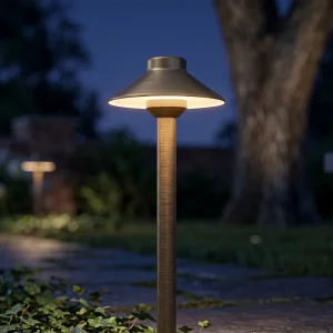 Easy Installation Safe 12V Low Voltage Landscape Lighting Outdoor Wired Walkway Garden Yard Path Lights