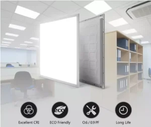 Edge Lit 50pcs MOQ Ultra Thin Uniform Light Commercial Office Panel for Surface Mount Installation Backlight LED Panel Light
