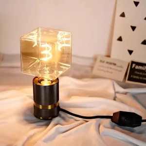 Edison Bulb LED 220V E27 4W Edison Lamp Ice Cube Vintage Decorative LED Bulb Light