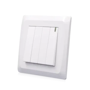 Electric 4 Gang 1 Way Wall Light Switch