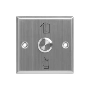 Electric Door Exit Release Button 304 Stainless Steel Push Button Switch for Office Hotel Access Control System