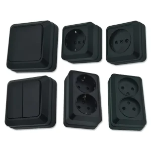 Electric Wall Switch Socket 250V for Residence