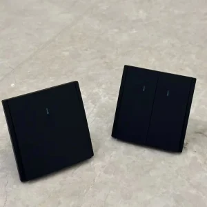 Electrical Switches and Sockets Push Button PC Curved Design Panel EU Standard 110V Electrical Supplier for Home Hotel