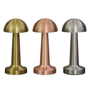 Elegant European Rechargeable LED Table Lamp USB Cordless Touch Desk Light Dimmable for Hotel Restaurant Bar and Modern Home