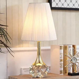 Elegant Home Lighting Crystal Bedside Nightlight Modern Led Table Lamp Art Table Light Modern Lamp Desk Lamp for Indoor