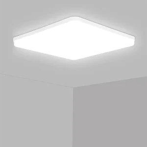 Energy-Saving 36W LED Ceiling Light, Ultra Slim, IP44 Waterproof, Square or Round, 6500K