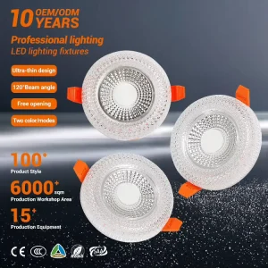 Energy Saving Modern Style Hotel Home Office 10w 18w 24w 36w Iron Surface Mounted Slim Round Recessed LED Panel Light