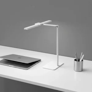Energy Saving Portable LED Desk Lamp with Sleek European Minimalist Style Adjustable Brightness Perfect for Study and Reading