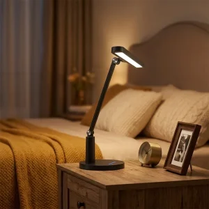 Ergonomic LED Table Lamp with Soft Light Mode Ideal for Children Study Desks Reading Nooks and Quiet Areas