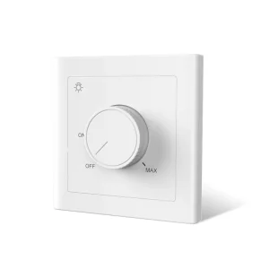 Euchips Wall Dimmer Walldim103E1 0 10V LED Dimming Long Lifespan Shell with Smooth Dimming Curve 220V DMX512 Manual Panel