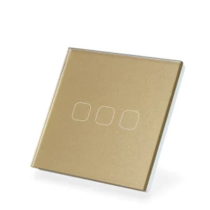 Euro 86 Type 3 Gang 1 Way WiFi Touch Wall Switch Single Live Line