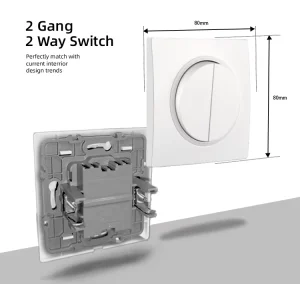 Europe Standard Light Switch Home Electric Wall Switches and Sockets