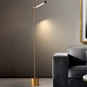 European Indoor Decoration Home Hotel Villa Art Minimalist Creative Living Room Bedroom Modern Minimalist LED Floor Lamp