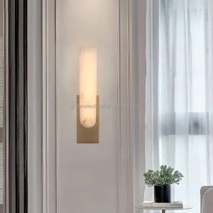 European Style LED Wall Lamp for Living Room Bedroom & Hotel Light Luxury with Creative Background Art E26 Base