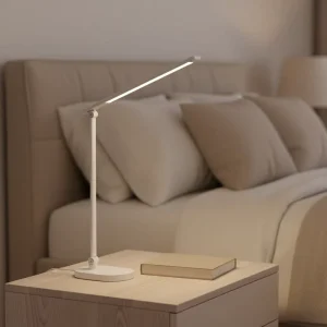 Eye-Caring LED Table Lamp CRI 95 Full Spectrum 10W USB Powered Study Light 3-Level Dimmable Reading Lamp for Home Office