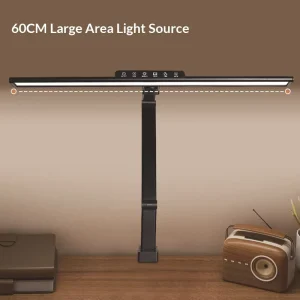 Eye-protective Metal LED Clip Light with USB Power Supply for Computer Work Reading Gaming Children’s Desks