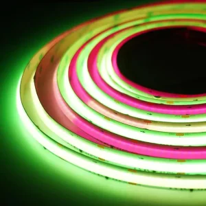FCOB SPI RGBW IC LED Strip Light 784LEDs m WS2814 Addressable Dream Color 10mm DC 24V Pixel Flexible RGBIC COB LED Tape Light