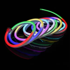 Factory 5V USB App-Controlled RGB Smart Neon Flexible String Light Wall Decor Neon Strip Light for Christmas Decoration