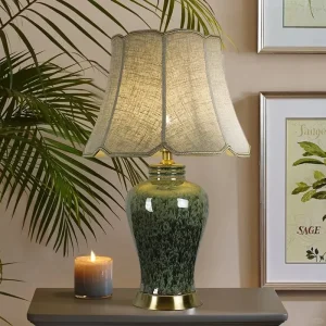 Factory Ceramic Base Decorative Lighting Table Lamp Living Room Study Bedroom Bedside Desk Lamp