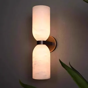 Factory Copper Spanish Marble Wall Lamps LED Wall Lamps Hotel Bed and Breakfast Bedroom Study Corridor