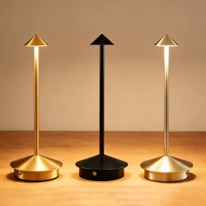 Factory Custom H shaped USB Charging Touch Control LED EyeCaring Desk Lamp & Night Light