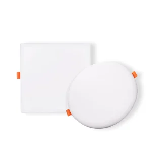 Factory Custom Led Slim Frameless Round Square Ceiling Panel Light 10W 18W 24W 36W Recessed Mounted Led Panel Light
