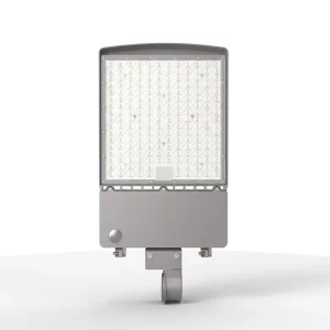 Factory DLC Certification Aluminum Alloy LED Street Light 150lm w IP65 Motion Sensor 5 Year Warranty