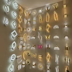 Factory Decorative Luxury Wall Sconce Modern Indoor Lamp Light Metal for Hotel Home Bedroom Reading LED Wall Lamps