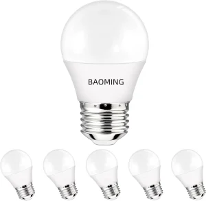 Factory Direct 3W 5W G45 LED Bulb E27 E26 B22