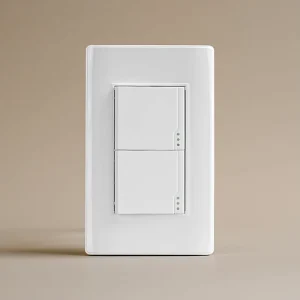 Factory Direct American Standard Wall Light Switch 2 Gang 1 2 Way Electric Switch