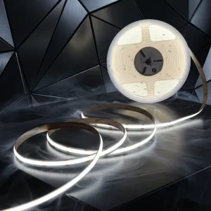 Factory Direct Copper COB LED Strip 8mm/10mm Width Cuttable Customized Color 320/480/528 LEDs Remote Control IP33 Ra90