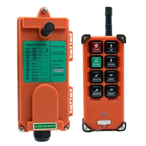 Factory Direct GCJX 6S Industrial Crane Wireless Remote Control Switch IP65 Protection 225M Range AC DC 12 440V CE FCC Certified