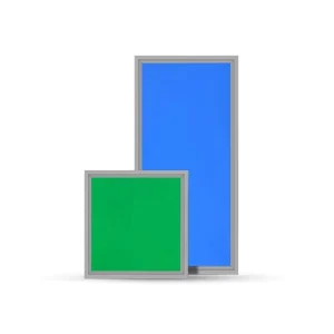 Factory Direct Graffiti-Style Aluminum Wireless Remote-Control RGBW Panel Light with Dimming and Color Tuning Bars for Shopping Malls