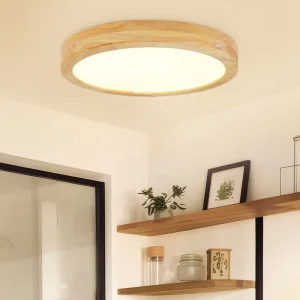 Factory Direct Round Shape Panel Light Ultra Thin Ceiling Light 24W 3000K Warm White Surface Mounted for Bedroom Kitchen Hallway