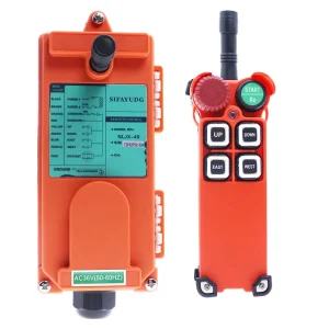 Factory Direct Supply 12V 220V 380V Wireless Switches Hoist Crane Control Buttons Industrial Crane Wireless Remote Control