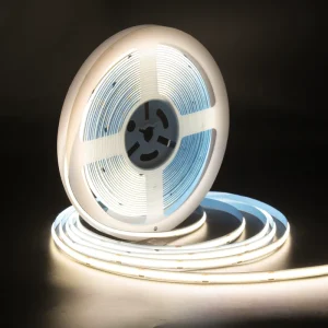 Factory Price 12V 24V 8MM 320Led m White 3000K 4000K 6500K Cri 80 IP20 Single sided FPC Flexible Tiras Led Cob Strip Light