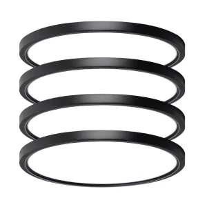 Factory Price 24W LED Ceiling Light High CRI Flush Mount Acrylic Cover Slim 3CCT for Bedroom and Living Room