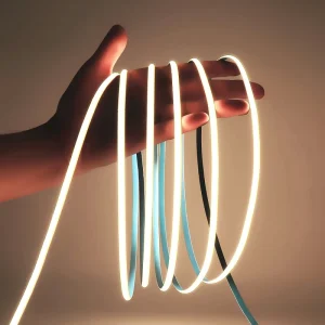 Factory Price Free Cut Self Adhesive Cri 90 5v 12v 24v 5mm Cob Flexible Dimmable Led Strip Light