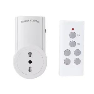 Factory Price Italy Standard White Smart Wall Outlet Socket Electrical Wireless Remote Control Switch Socket