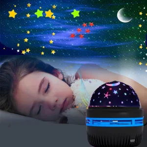 Factory Price Led Bedroom Star Projector Light Magic Ball Light Mini Crystal Ball Night Light