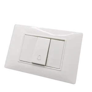Factory Price Middle East PC Materials 3 Gang 1 Way Wall Italy Range Switch and Socket